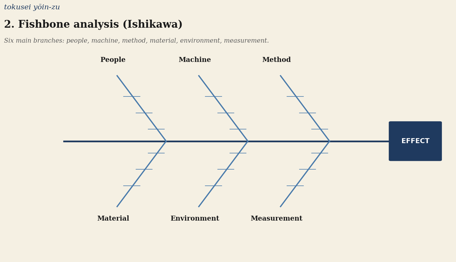 2. Fishbone analysis