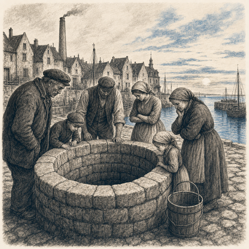 De put die geen water gaf