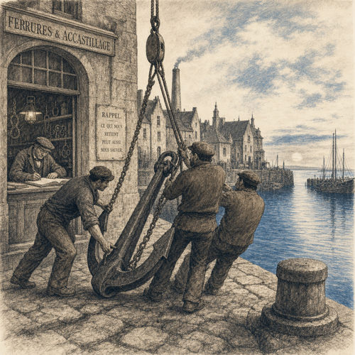 Het anker dat drie keer zoveel kostte
