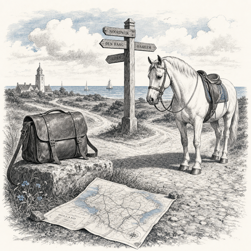 HET WITTE PAARD EN DE TAS