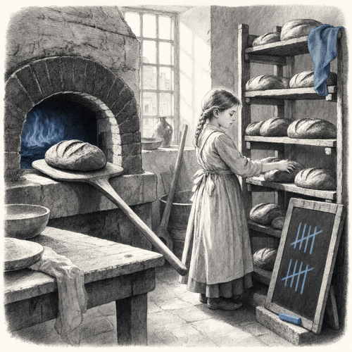 Het brood van de bakker