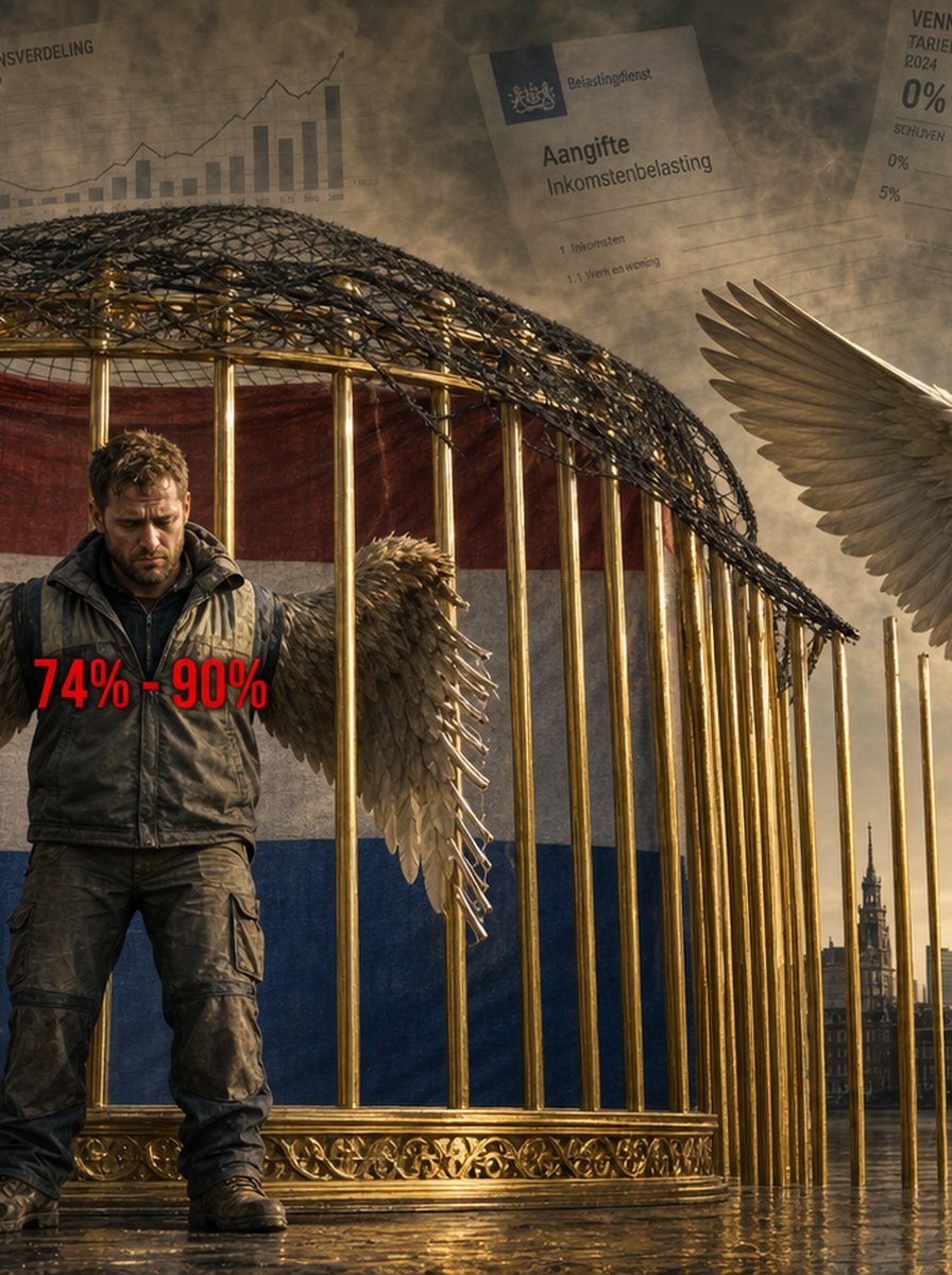 British worker in the golden cage while the foreign investor walks unhindered through
