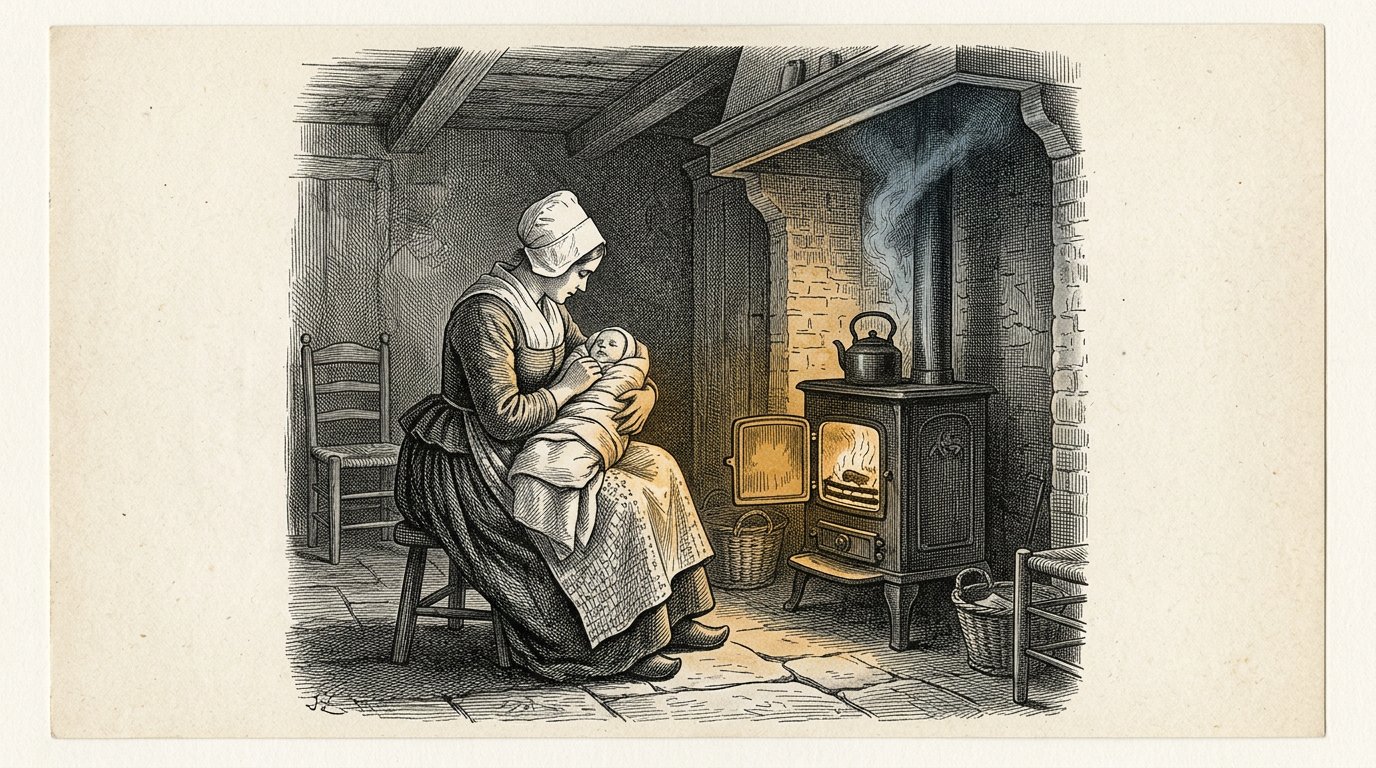 Illustratie bij verhaal 9: De warmte die niet van hem is