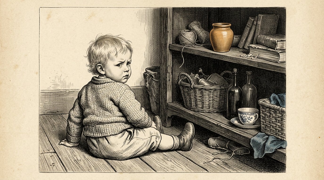 Illustratie bij verhaal 16: Het terugkijken