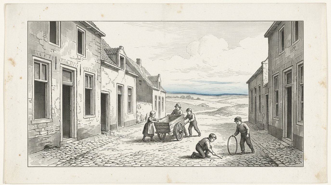Illustratie bij verhaal 23: De straat waar niemand keek