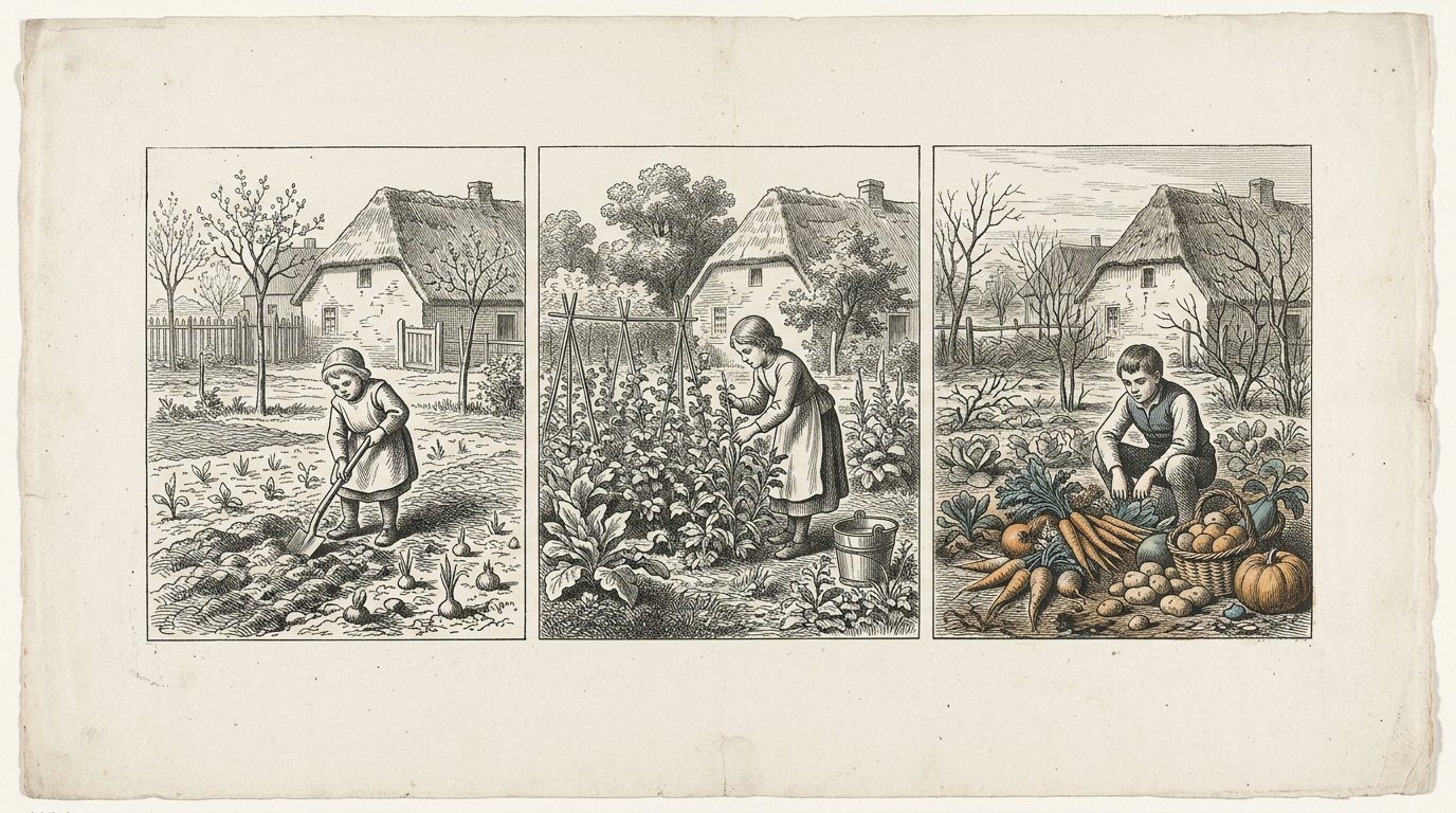 Illustratie bij verhaal 25: Hetzelfde stuk grond, negen jaar lang