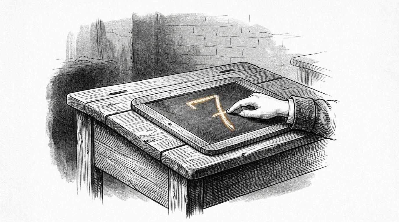 Illustratie bij verhaal 30: Wat een kind van een cijfer leert