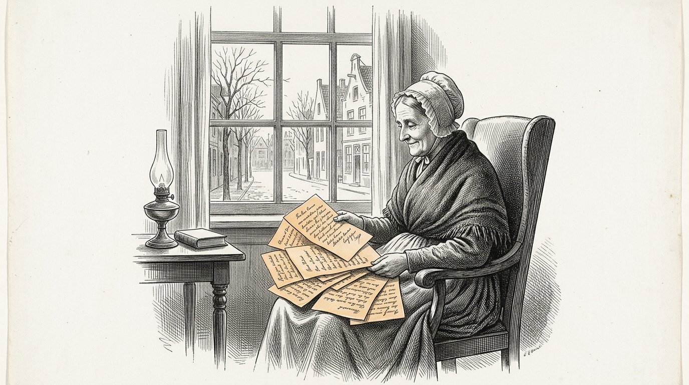Illustratie bij verhaal 63: De veertien pagina’s teruggelezen